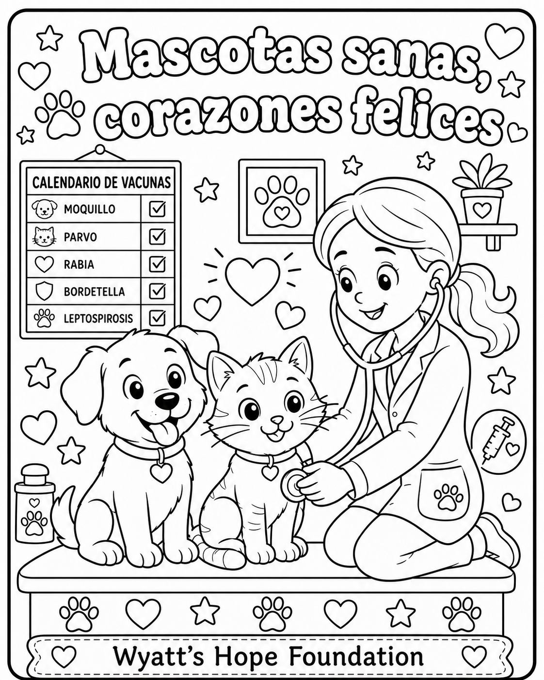 Mascotas sanas, corazones felices