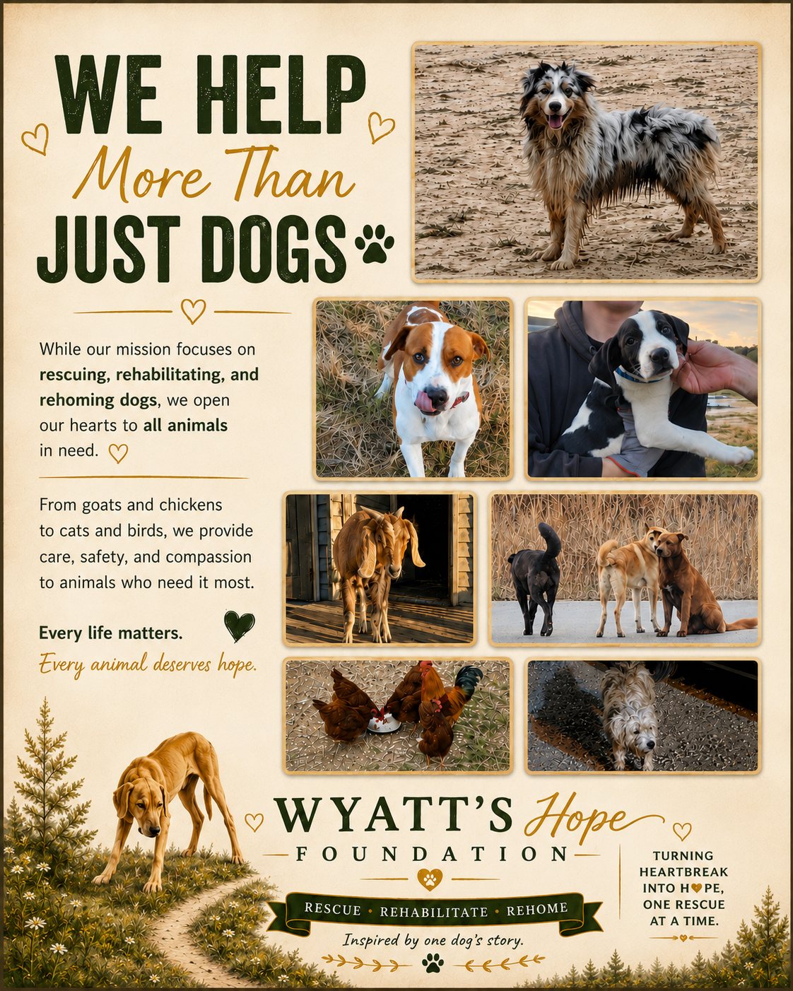 Wyatt's Hope helps more than dogs