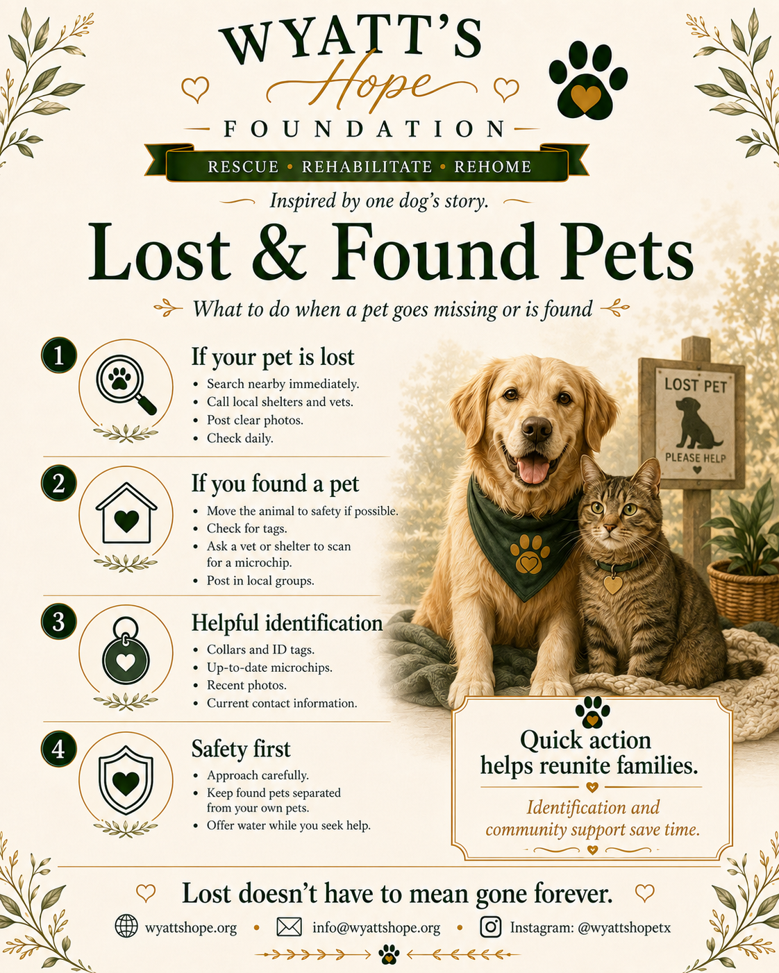 Lost & Found Pets