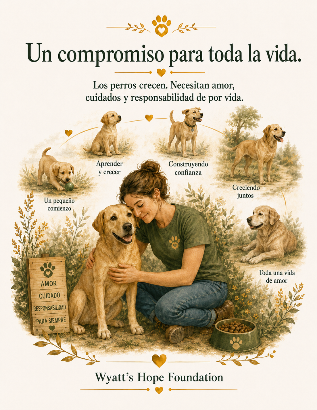 Un compromiso para toda la vida.