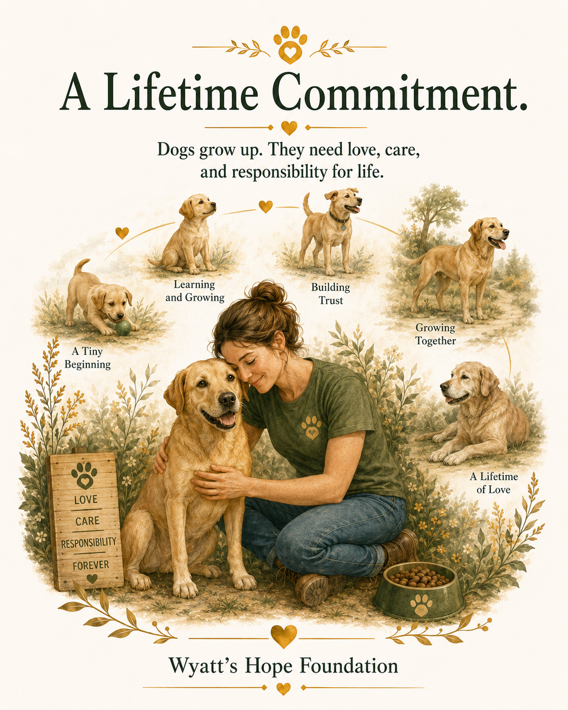 A lifetime commitment.
